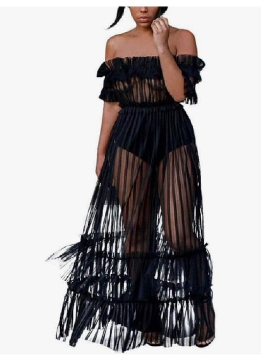 Women's Mesh Cover-up